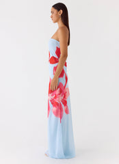 Amelle Maxi Dress - Blue Petal