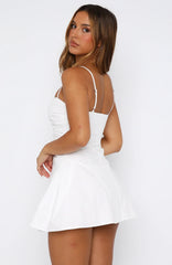 Field Day Mini Dress White