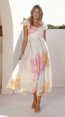Claire Maxi Dress - Wildflower Floral